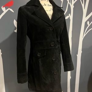 Black Suede Leather Jacket